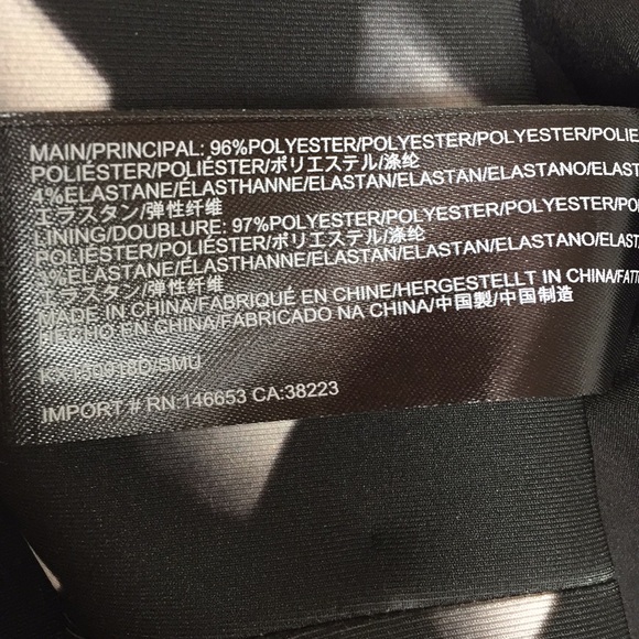 Keepsake dress black white geometric pattern M - Picture 4 of 9